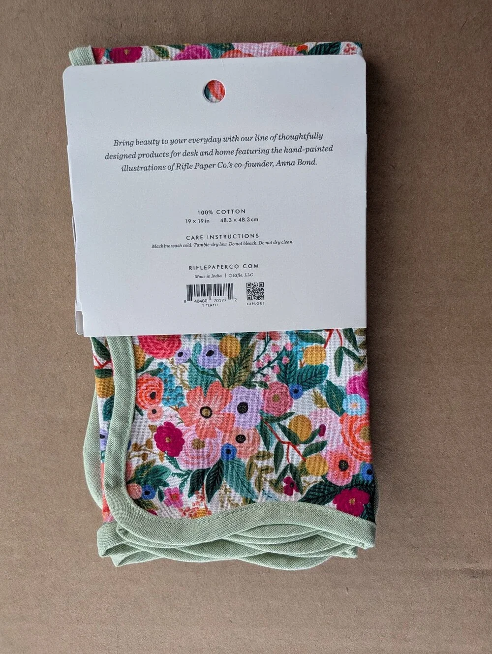Rifle Paper Co. Cloth Napkins Garden Party